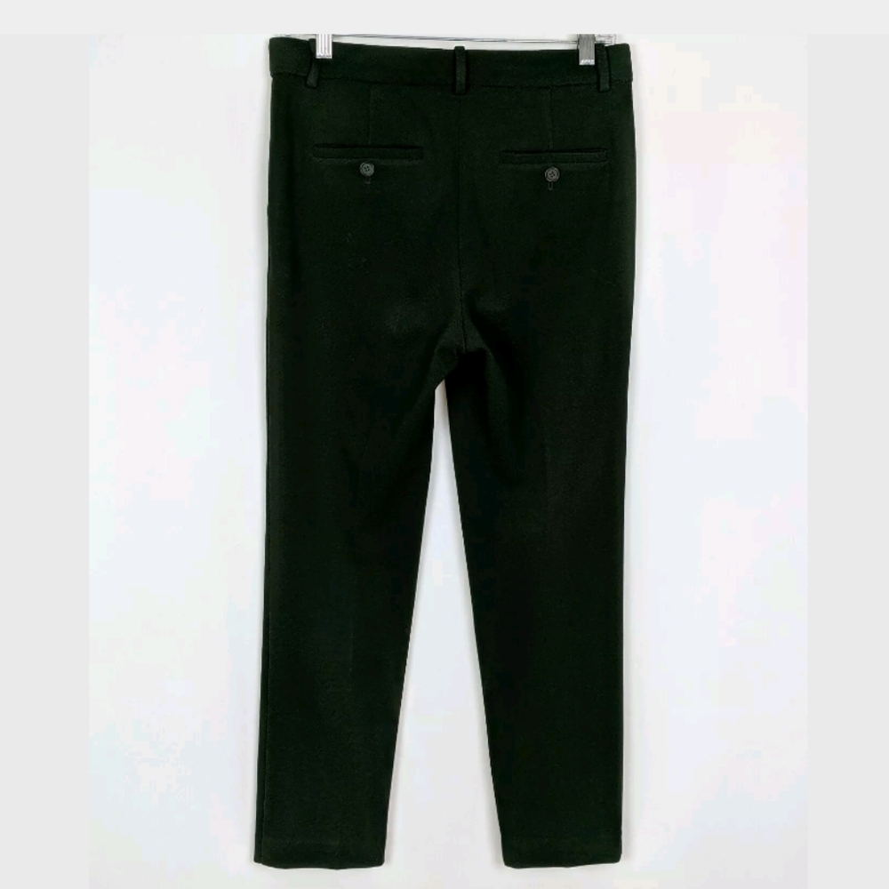 Theory Dark Green Ankle Pants - Picture 6 of 8